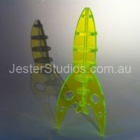Acrylic Rocket Model