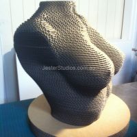 Layered Cardboard Sculpture