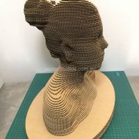 Layered Cardboard Sculpture