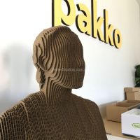 Layered Cardboard Sculpture